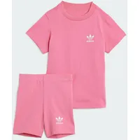 Adidas Cycling Shorts und T-Shirt Kids Set - Pink