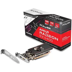 Sapphire Pulse Radeon RX 6400 | 4GB GDDR6