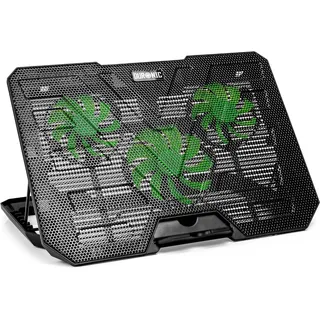Duronic Laptop-Ständer, (LC3 Kühlpad, Laptop Kühler für Gaming Notebook, Cooling Ventilator)