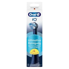 Oral-B iO Ultimative Reinigung Aufsteckbürste schwarz 4 St.
