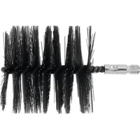 Lessmann Rohrbürste Stahldraht glatt, Bürsten-⌀ 100 mm