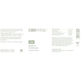 CBD Vital Reishi & Cordyceps Kapseln 60 St.