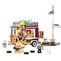 lumibricks Konstruktionsspielzeug Chili Dog Anhänger