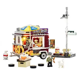 lumibricks Konstruktionsspielzeug Chili Dog Anhänger