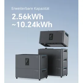Marstek Jupiter C Plus 2,56 kWh All-In-One Balkonkraftwerk mit Speicher