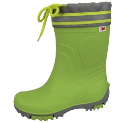 Bockstiegel Bente Gummistiefel mit Nylonstulpe grau|grün 30-31