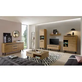 Home Affaire Tineo Lowboard 107 x 50 cm Holzfarben MDF