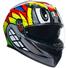 AGV K3 Birdy 2.0 Grau-Gelb-Rot S