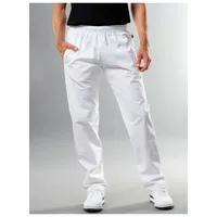 Trigema Jerseyhose »TRIGEMA Freizeithose aus 100% Baumwolle«, (1 tlg.) Trigema weiss