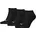 Sneaker Socken Plain 3er Pack Schwarz 47-49