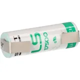 Saft Lithium 3,6V Batterie LS 17500 A - Zelle mit U-Lötfahne