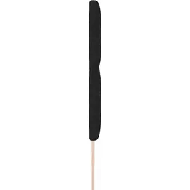 vidaXL Kopfteil Schwarz 200 cm Stoff 3338555