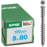 SPAX Terrassenschrauben Edelstahl 5 x 80 mm 100 Stück