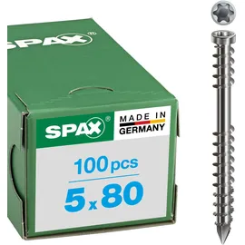 SPAX Terrassenschrauben Edelstahl 5 x 80 mm 100 Stück