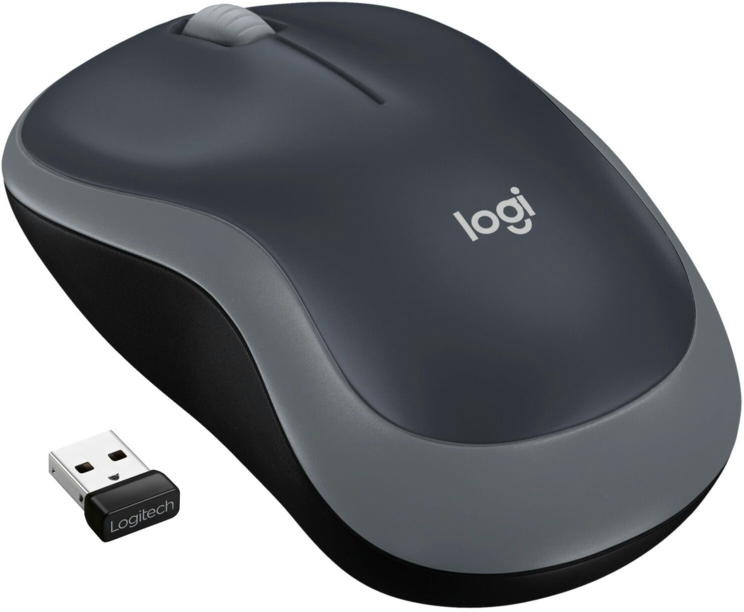 Logitech M185 Wireless grau