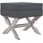 vidaXL Hocker mit Stauraum 45 x 45 x 49 cm Dunkelgrau