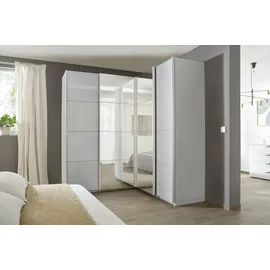 Rauch Quadra Schrank Eckschrank inkl. Türendämpfer, mit Glas-/Spiegeltüren