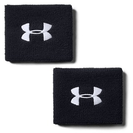 Under Armour Performance Schweißband 2er Pack schwarz