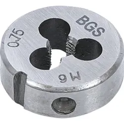 BGS Gewindeschneideisen M6 x 0,75 x 25 mm
