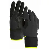 Ortovox Fleece Grid Cover Glove - Handschuhe Herren black raven, XL