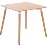 CLP Küchentisch Viborg 80 cm x 75 cm x 80 cm