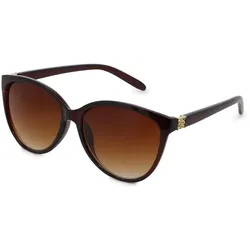 Basley Sun Sonnenbrille Kunststoff Braun - braun