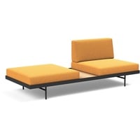 INNOVATION LIVING Schlafsofa Puri Eiche Stoff Ochre