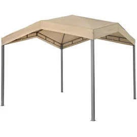 Tepro Pavillonbespannung Marabo 1 Stück 3,05 x 3,05 x 0,96 m Taupe