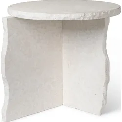 Mineral Sculptural Beistelltisch 50 cm aus Marmor