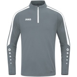 Jako Power Sweatshirt Grau Weiss F840