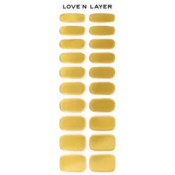 Love'n Layer Metallic Shiny Gold