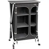 Brunner Campingschrank Azabache HSC Cross Square Grau/Schwarz