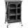 Brunner Campingschrank Azabache HSC Cross Square Grau/Schwarz