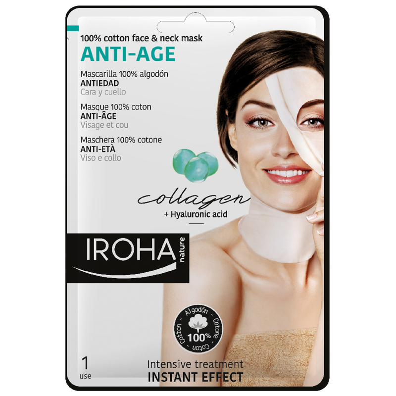 Iroha Antiage Gesichts- und Nackenmasken