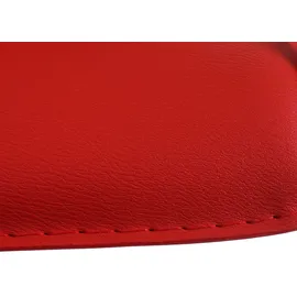 Mendler Esszimmerstuhl Samara Kunststoff rot 2er Set