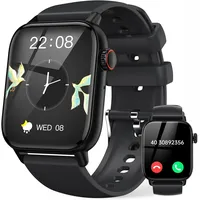 Smartwatch Herren mit Telefonfunktion Armbanduhr Sportuhr Gym Fitnessuhr