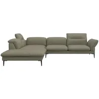 flexlux Eckcouch Kaltschaum 2-Sitzer Grün