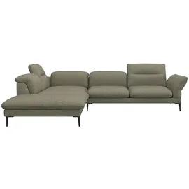 flexlux Eckcouch Kaltschaum 2-Sitzer Grün
