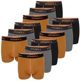 O'Neill Plain schwarz M 6er Pack