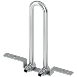 Tece flex Heizkörper Montagegarnitur für Ventilkompaktheizkörper Wandmontage Dimension 16mm 714905