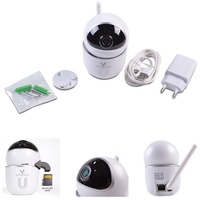 Cangaroo Babyphone Hype, Wi-Fi/Lan Kamera, 360° Drehung, LED-Infrarot Nachsicht weiß