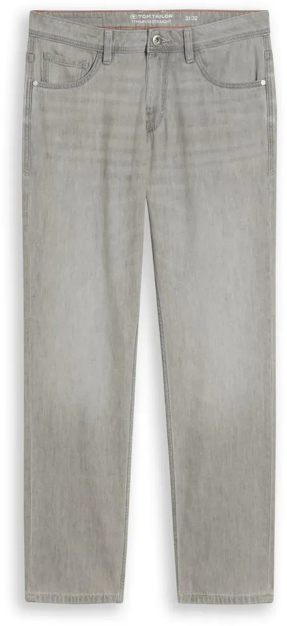 TOM TAILOR Herren TTMARVIN STRAIGHT Jeans, bunt, Uni, Gr. 31/34