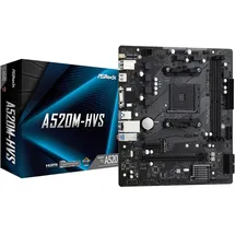 ASRock A520M-HVS Micro-ATX Mainboard Sockel AM4