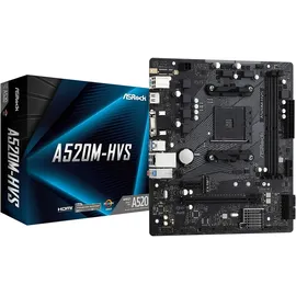 ASRock A520M-HVS Micro-ATX Mainboard Sockel AM4