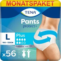 Neutraler Versand - TENA Pants Plus Large Einweghose 4 x 14 Stk. Unisex  Harn !!