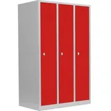 Lüllmann 515134 Spind 119 x 180 x 0 cm Rot