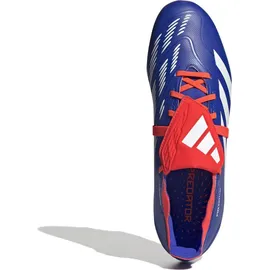adidas Predator League Fold-Over Tongue FG Lucid Blue / Cloud White / Solar Red 43 1/3