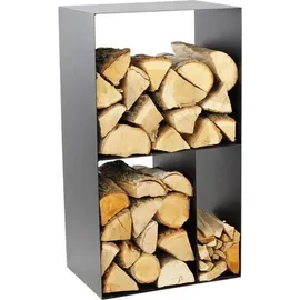 Magnus Kaminholzregal R146 Stahl 45 x 30 x 80 cm Schwarz