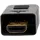 InLine HDMI-Kabel A an D 0,3 m Schwarz/Gold