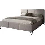 Mirjan24 Polsterbett, Greige, Rechteckig, 140x200 cm, Schlafzimmer, Betten, Polsterbetten